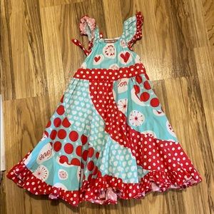 girls colorful dress